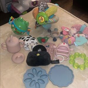 Baby Teething Toys and Rattle Bundle
